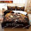 3D Print Fashion Game A-Assassins Creed Bedding Set Boys Girls Twin Queen King Size Duvet Cover Pillowcase Bed boys Adult