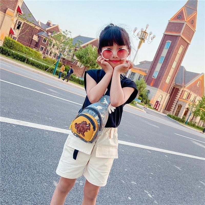 Сумка на грудь Единорог Тираннозавр Птеродактиль Детская мультяшная сумка с животными