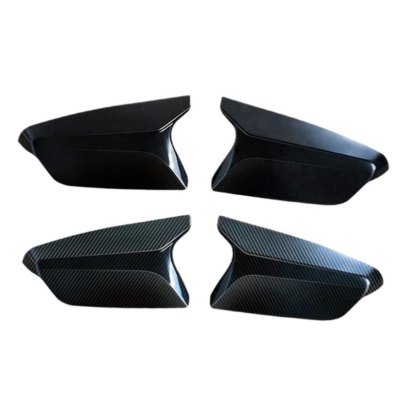 1 Pair Car Side Mirror Cover ABS Carbon Fiber Rear View Mirror Housing Caps For Chevrolet Malibu XL 2016 2017 2018