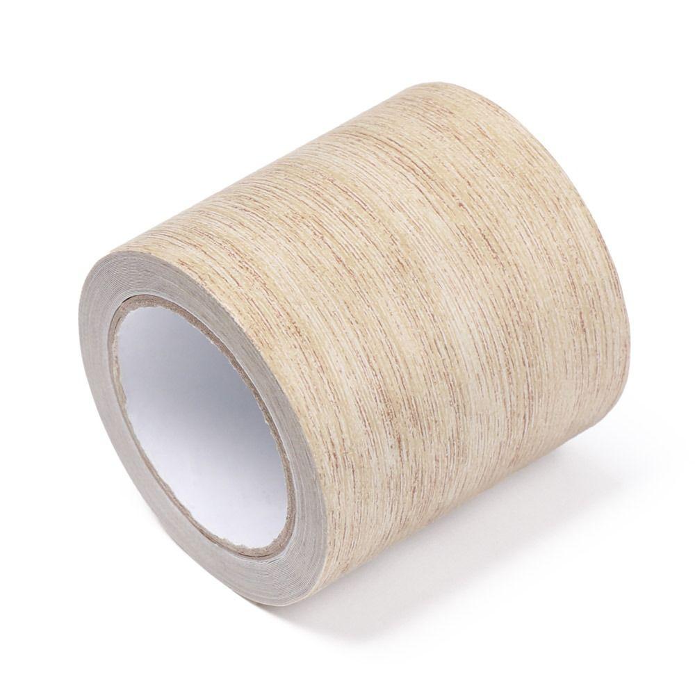 5 м/рулон деревянная лента для ремонта мебели, самоклеящиеся дверные наклейки, украшение для дома
