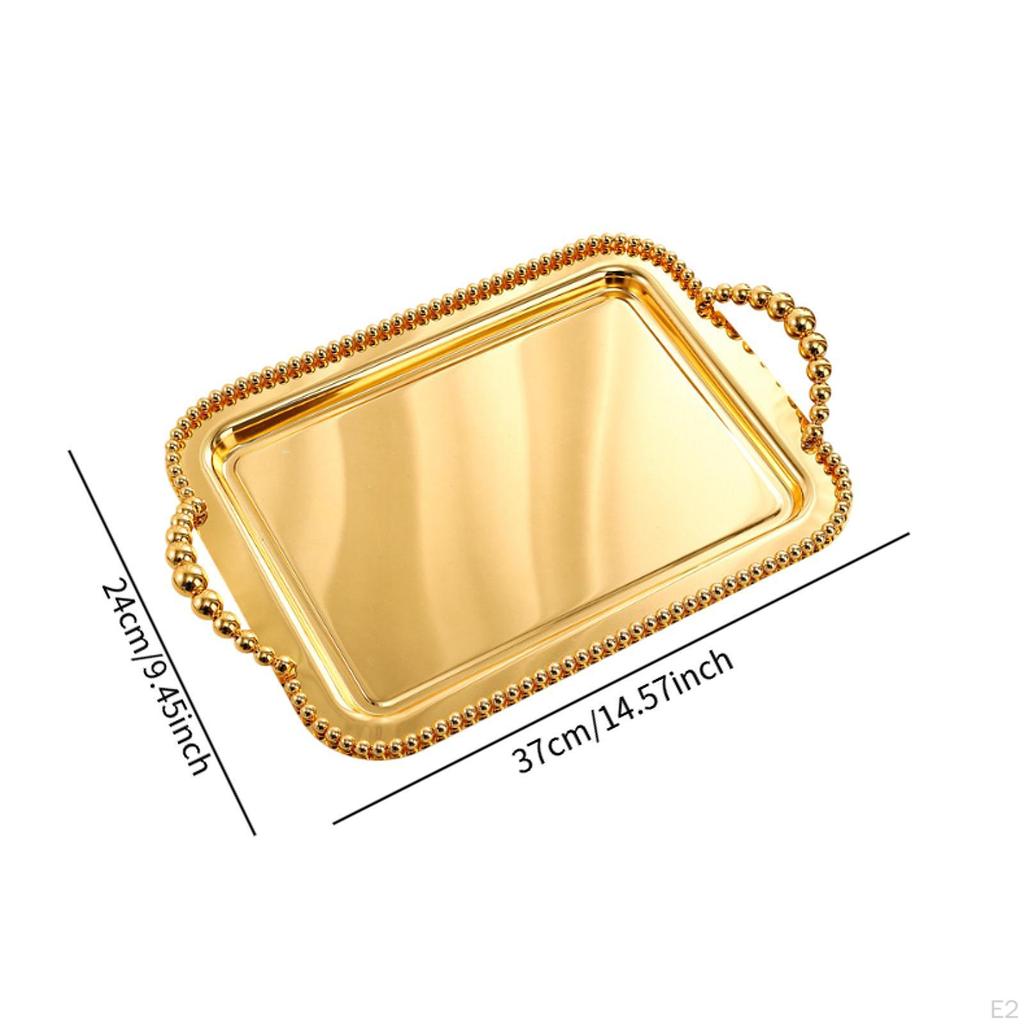 Прямоугольный поднос для сервировки, декоративная элегантная чашка для чая Tay, украшения для десерта, еда для