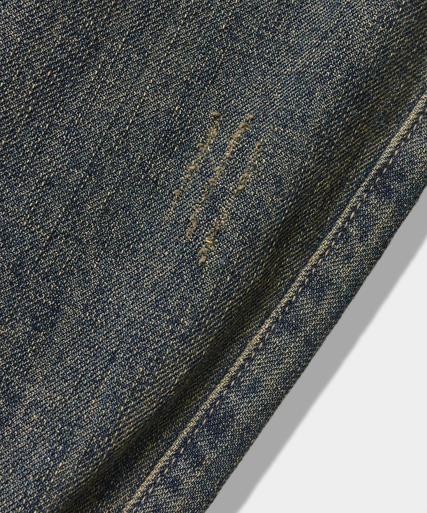 Dimiteulibeullaeg Asi Essential Curved Balloon Denim Pants_Linen-Like Yellow Wash
