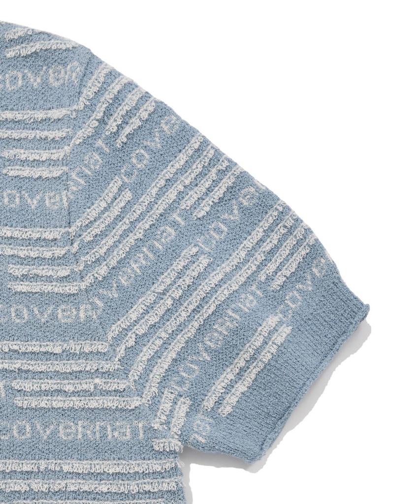 COVERNAT WOMAN Boucle Half Knit Blue