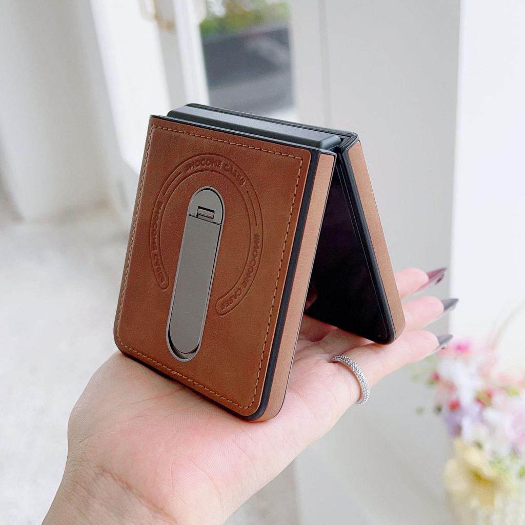 Samsung Z Flip7 Armor Shield Вращающаяся подставка Магнитный чехол