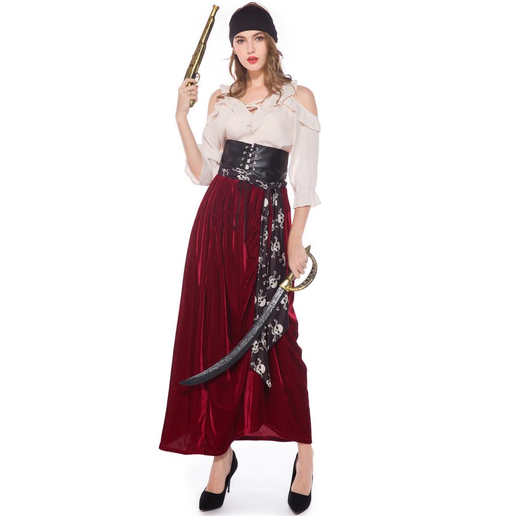 Halloween Costume Cospay Costume Female Pirate Costume 2025 Stage Costume