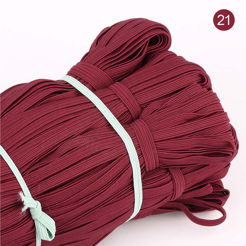 30 м эластичная резинка 0,6 см, тонкая плоская повязка на голову, аксессуары для волос, сделай сам, для одежды, обуви, аксессуары для шитья