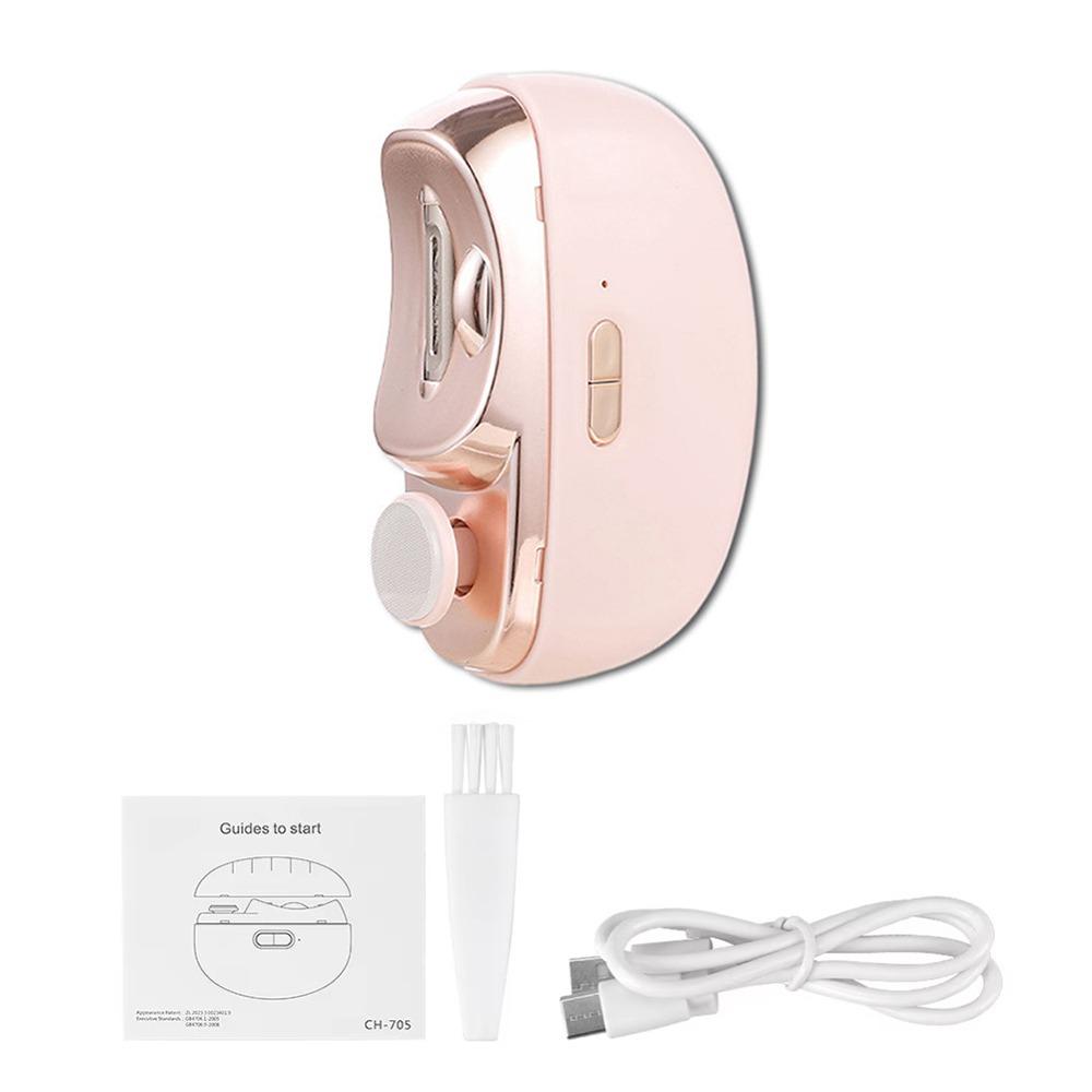 2-скоростная электрическая машинка для стрижки ногтей с двойной головкой, маникюрный резак, инструменты для обрезки и полировки ногтей