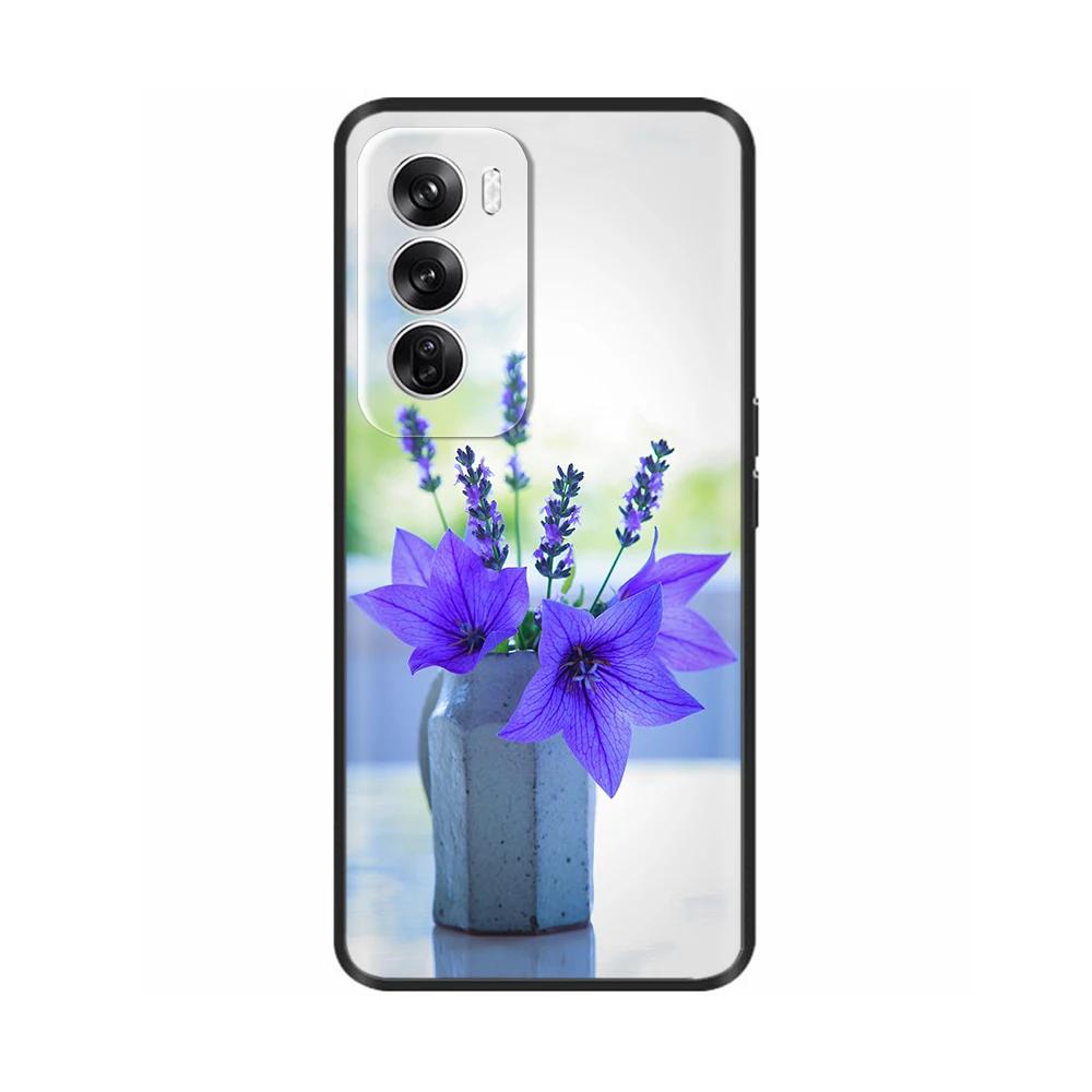 Чехол для OPPO Reno 12 5G Новый модный окрашенный чехол Силиконовый мягкий ТПУ чехлы для телефона Для OPPO Reno 12 Pro 5G Корпус reno12 Pro Fundas