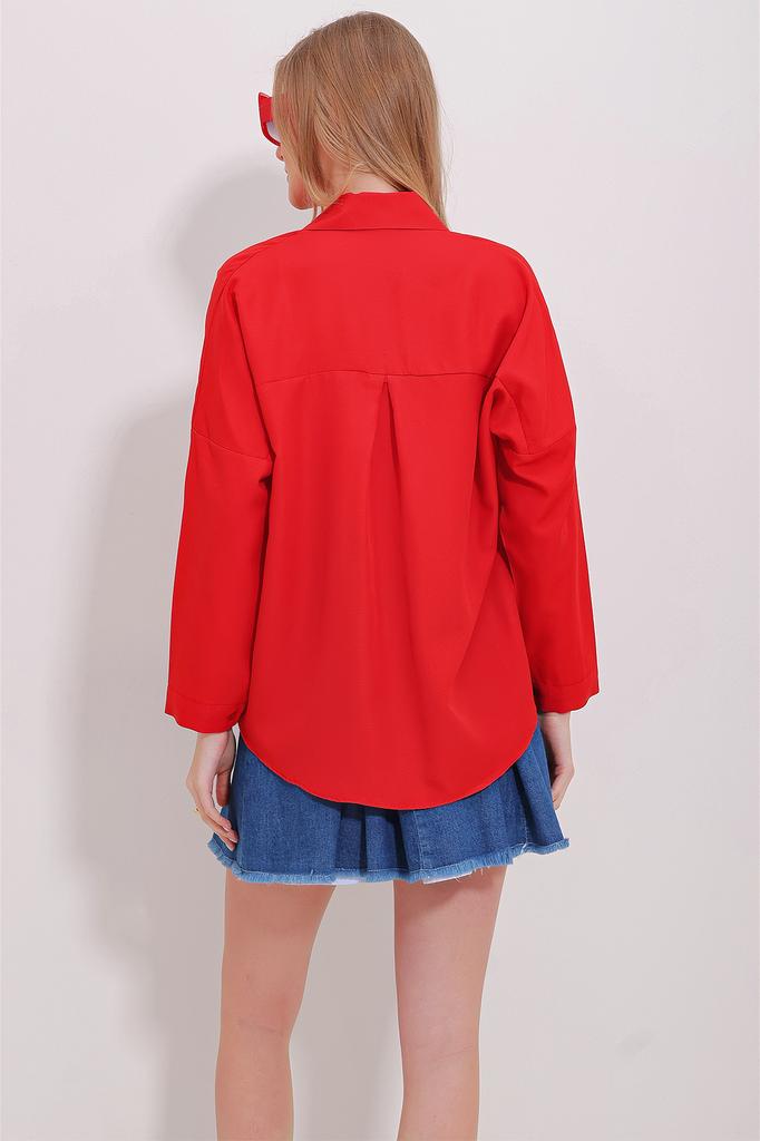 Женская рубашка, модная бежевая базовая рубашка из хлопка нового сезона с манжетами