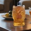 Whiskey Bottle Wolf Crested Wine Cup Engraved Vintage Wolf Themed Whiskey Glass Bottle for Bar Home Party Kitchen Workplace