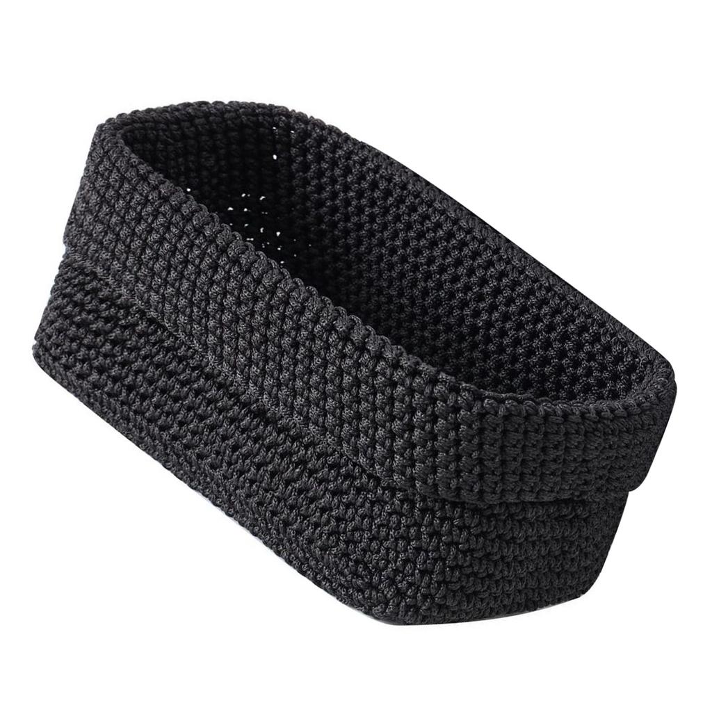 Woven Storage Basket Decorative Organizer Bins Box for Towel Book Cloth Shoes Snack Diaper Towel Gift Baskets Empty