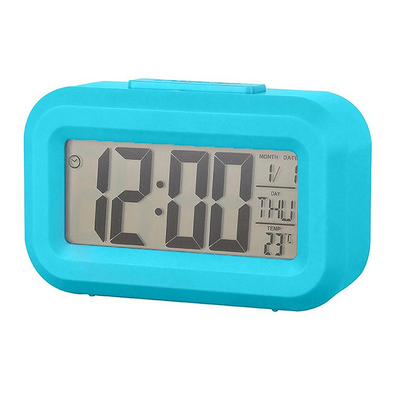 Светодиодный цифровой ночной светящийся будильник электронный будильник для домашнего офиса с подсветкой повтор календарные часы температура электронные часы