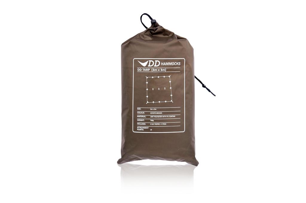 Гамаки DD DD Tarp 3×3 (Койот Браун)