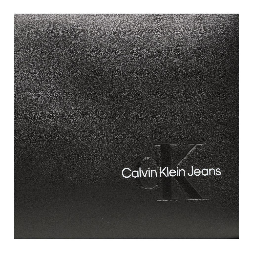 New CK/Calvin Klein Synthetic Leather Handbag, Shoulder Bag Women's Black DH3347-001