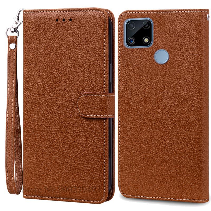 Чехол RealmeC25 C25 s C25 Y, силиконовый кожаный чехол-кошелек для OPPO Realme C25, чехол C25S Fundas для Realme C25Y, чехол Fundas