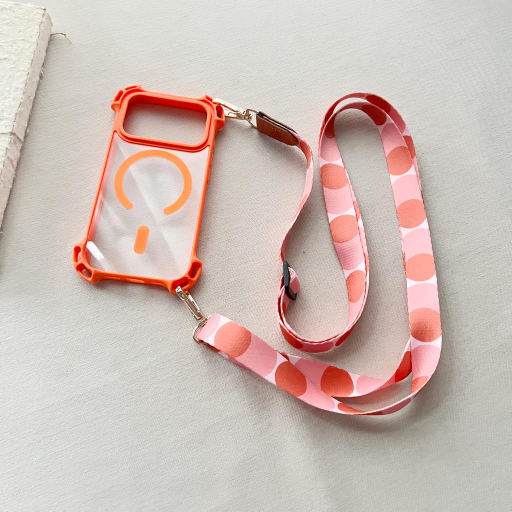 Регулируемый шнурок Чехол для телефона Для iPhone 17 Pro Max Ремешок 13 14 15 Plus Crossbody Длинный шнурок 16 Pro Чехол с защитой от падений Брелок