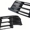 Front Bumper Fog Light Grilles Matte Black Weather Resistant High Durability for  Q7 Exterior Auto Parts