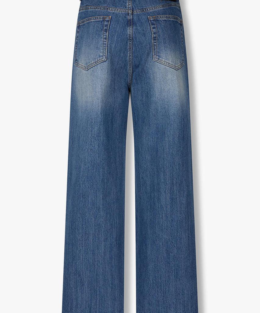 STUDIO TOMBOY [Men] Striped Texture Denim Pants _Blue_9156362832