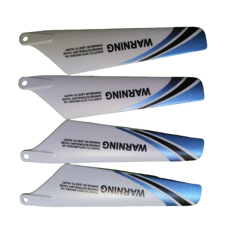 4Pcs Spare Main Fan Blades For Helicopter Rotor Rc Syma S107 Diy Accessories Kid Gift