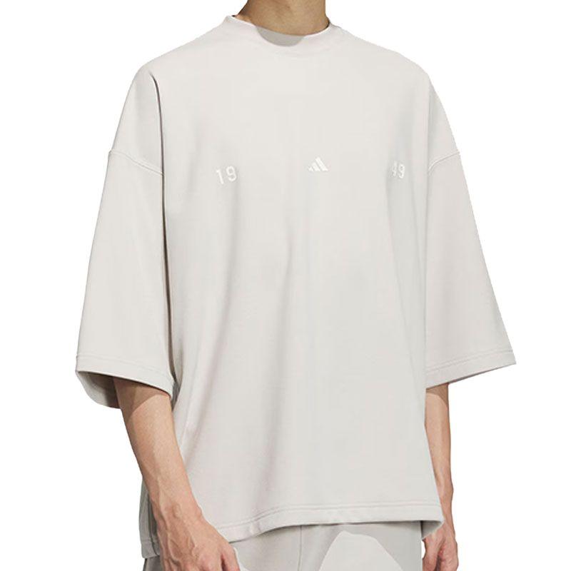Adidas Lounge T Shirt Men's Greige JL6069