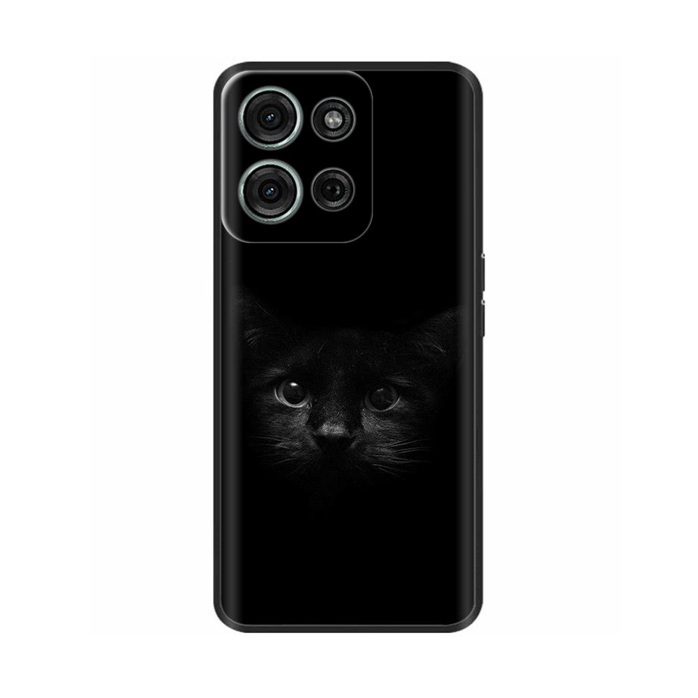 Для Motorola Moto G75 Чехол для Moto G35 G55 G15 Милые Расписные Мягкие Чехлы Задняя Крышка Телефона Для Motorola Moto G75 5G MotoG75 Fundas
