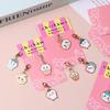 Kawaii Chiikawa Keychain Cute Cartoon Mini Usagi Keyring Camera Pendant Lovely Small Hanging Decoration Couple Gifts