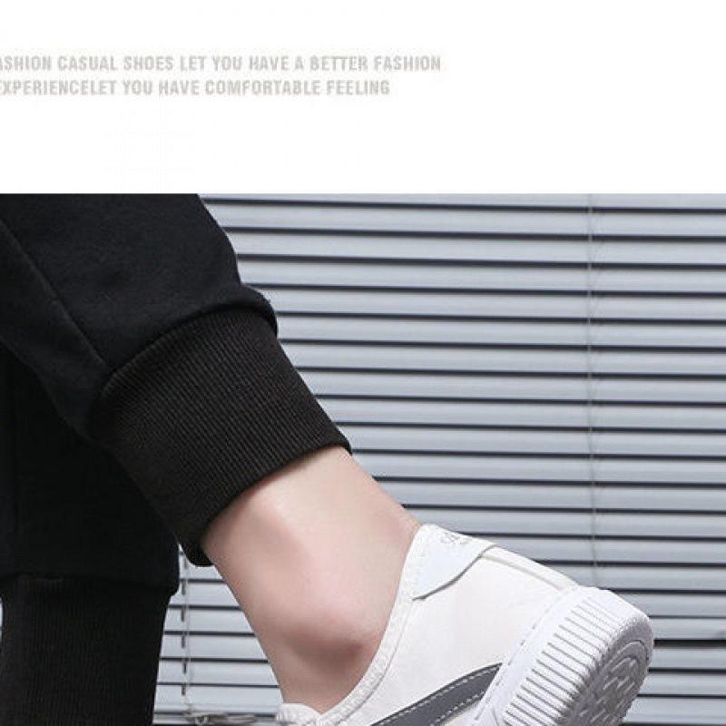 Осенние мужские повседневные кожаные туфли Bean Shoes, универсальные ленивые туфли One Foot Kick Driving Soft Sole Small Leather Shoes для мужчин