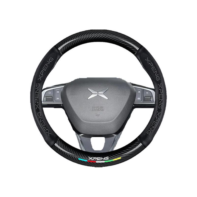 Xiaopeng Genuine Leather Steering Wheel Cover for P7, P5, G3, G9, G3i - All-Season