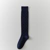 Women's Polka Dot Calf Socks - Spring/Autumn, Slimming, Sweet, Versatile, Korean Retro Style, Long Cotton, Slouchy Fit.