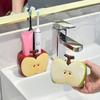 Креативный керамический держатель для зубных щеток, водонепроницаемый, нескользящий, для хранения кистей для макияжа, экономящий место, стойка для хранения зубной пасты