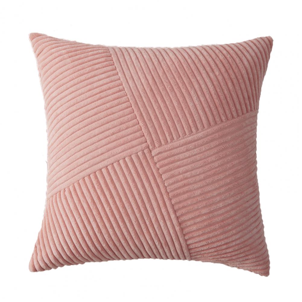 Вельветовая наволочка с геометрическим узором, наволочка в стиле бохо с текстурой пэчворк, вельветовая подушка для дивана в фермерском доме, для комнаты