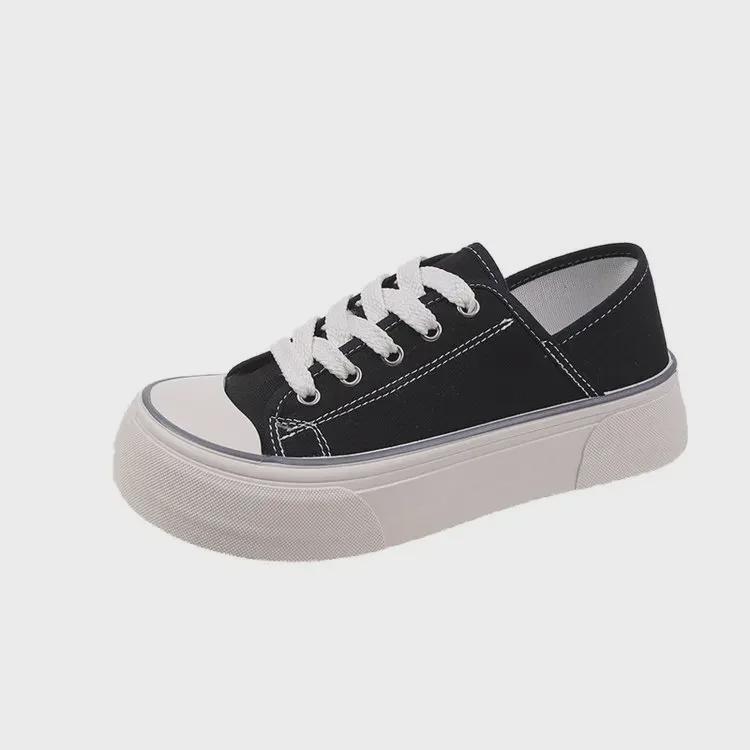 Женские парусиновые туфли Mango на толстой подошве, двухсторонняя одежда, тренд весны/осени 2025 г.