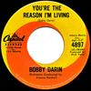 7-дюймовая пластинка БОББИ ДАРИН - Ты причина, по которой я живу / Сейчас  4897 Capitol Records 1962 Канада Рок Б/У