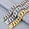 50/60/70СМ 31ММ Большая Кубинская Цепь Ожерелье Для Мужчин Тяжелый Золотой Цвет Матовая Нержавеющая Сталь Чокер Ожерелья Ювелирные Аксессуары