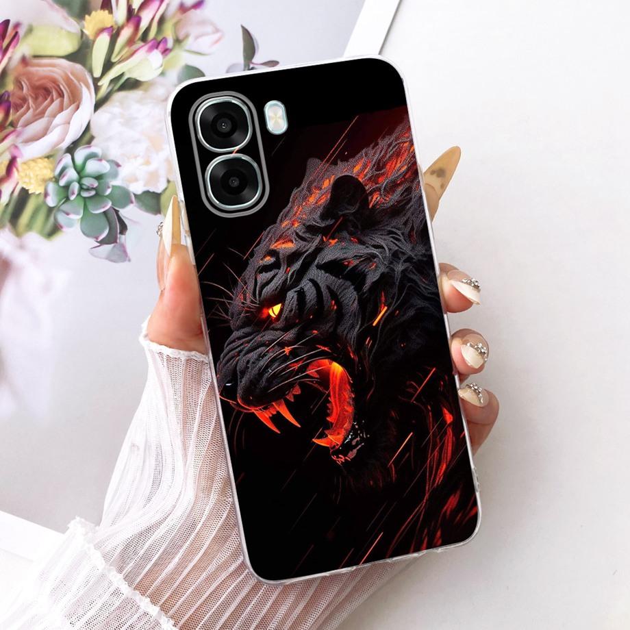 Крутой Стиль Мультяшная Модная Чехол для Телефона Для Oppo A6x A6s A6t A6 4G 5G / Oppo A6T Pro 4G Fundas Прозрачный Мягкий Силиконовый Coque Чехол