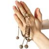 Myorenka Buddhist Prayer Beads for Nichiren Buddhism, Men's and Women's, 108 Beads, Ironwood, Tagaya, Brahma Tassel, Buddhist Prayer Beads, Buddhist