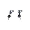 1Pcs Cabinet Door Drawer With 2 Plastic Keys Furniture Hardware Pannlart Locker Padlock