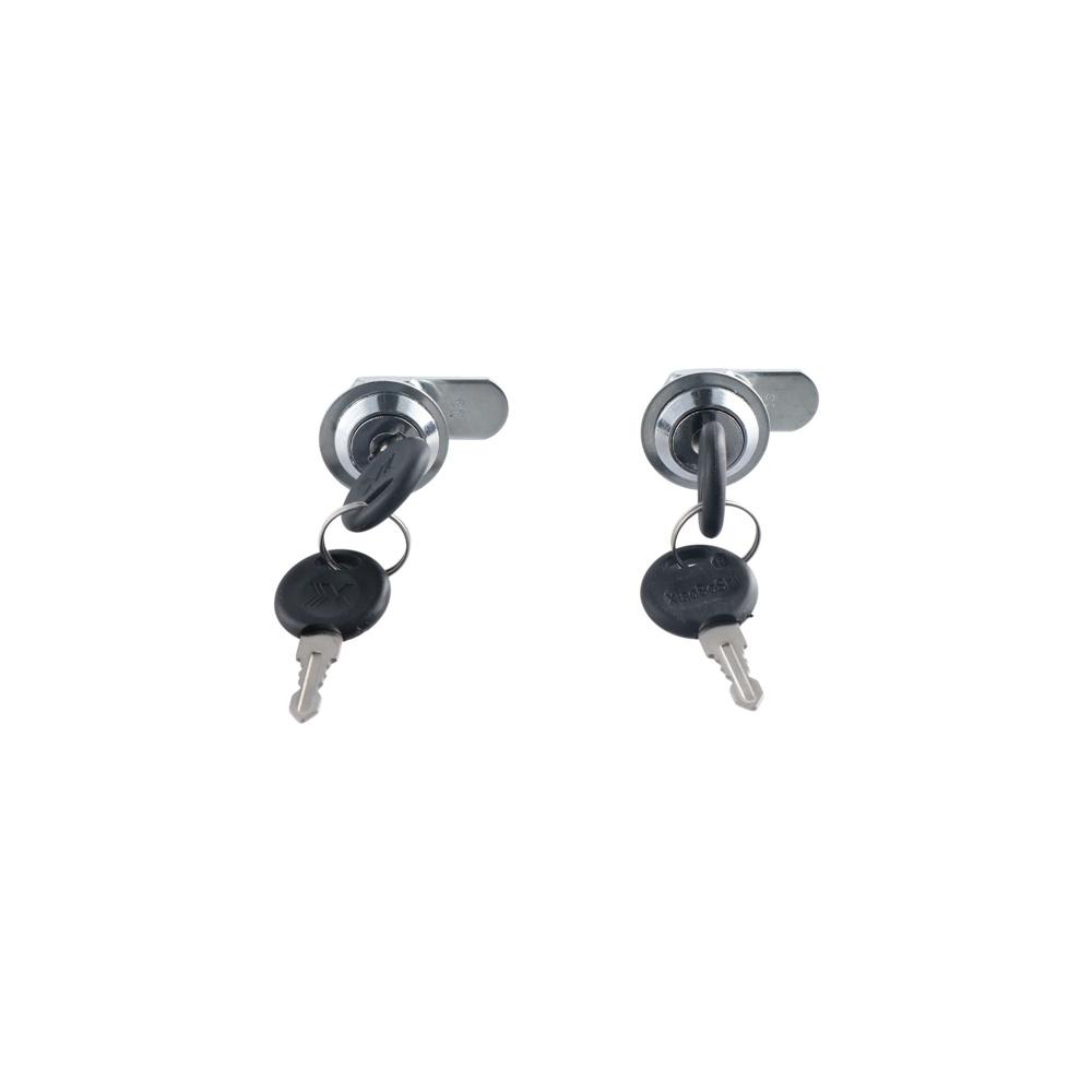 1Pcs Cabinet Door Drawer With 2 Plastic Keys Furniture Hardware Pannlart Locker Padlock