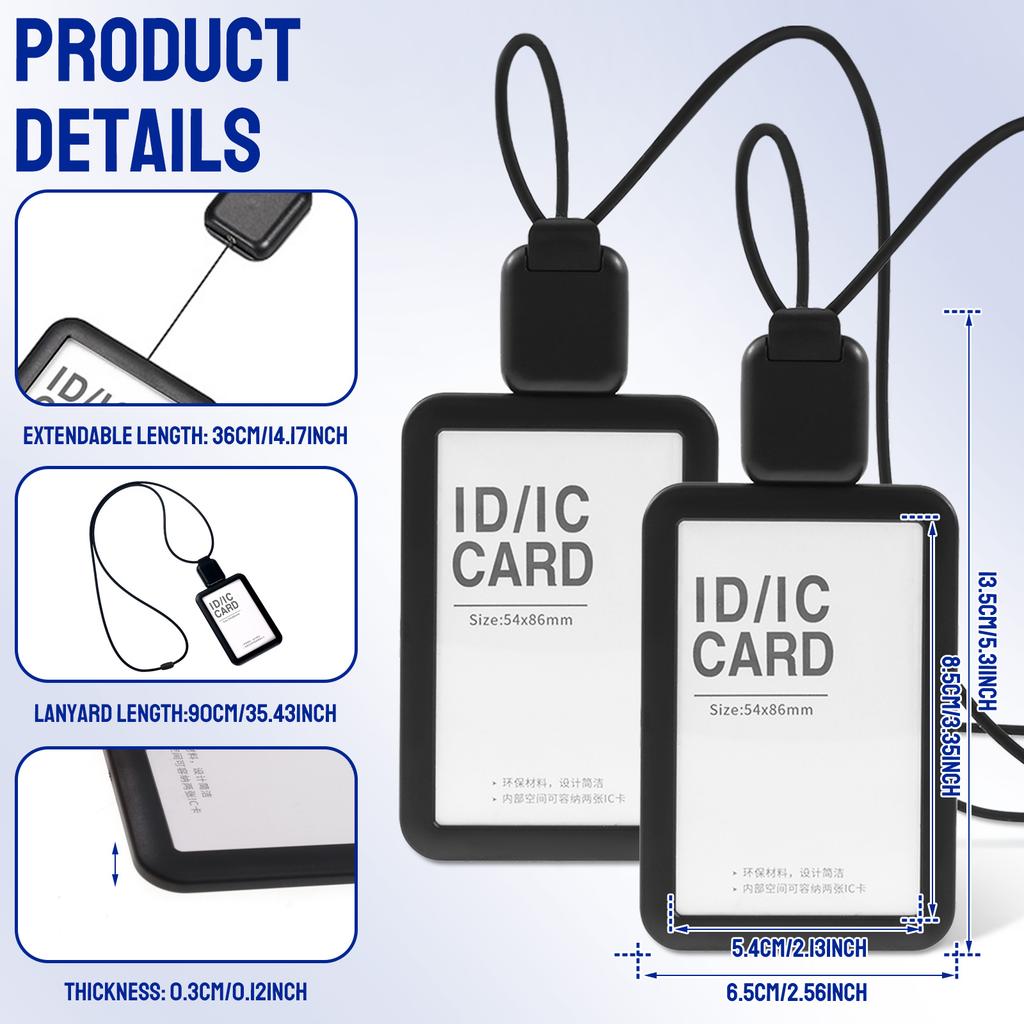 Name Card Holder Keychain Nurse Accessories Badge Holder ID Card Holder Neck Strap Student Doctor Business Card Holde Key Holder