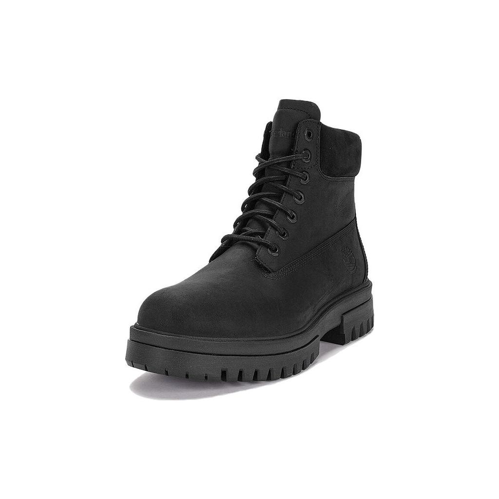 Timberland Ботинки Arbor Road 6 дюймов, водонепроницаемые, 'Черная полнозернистая кожа' A5YMN