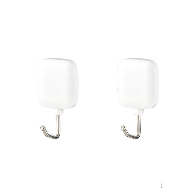 2pcs Strong Magnetic Hook Punch-free Refrigerator Magnetic Hook Non-sticky Hook Magnetic Hook