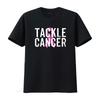 Breast Cancer T Shirt For Women Tackle Awareness Black 2X Large vintage Washed streetwear Stylish homme Slightly Breathable