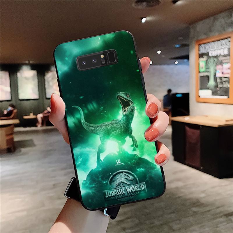 FHNBLJ Jurassic Park Dinosaur Phone Case for Redmi 8 9 9A for Samsung J5 J6 Note9 for Huawei NOVA3E Mate20lite cover