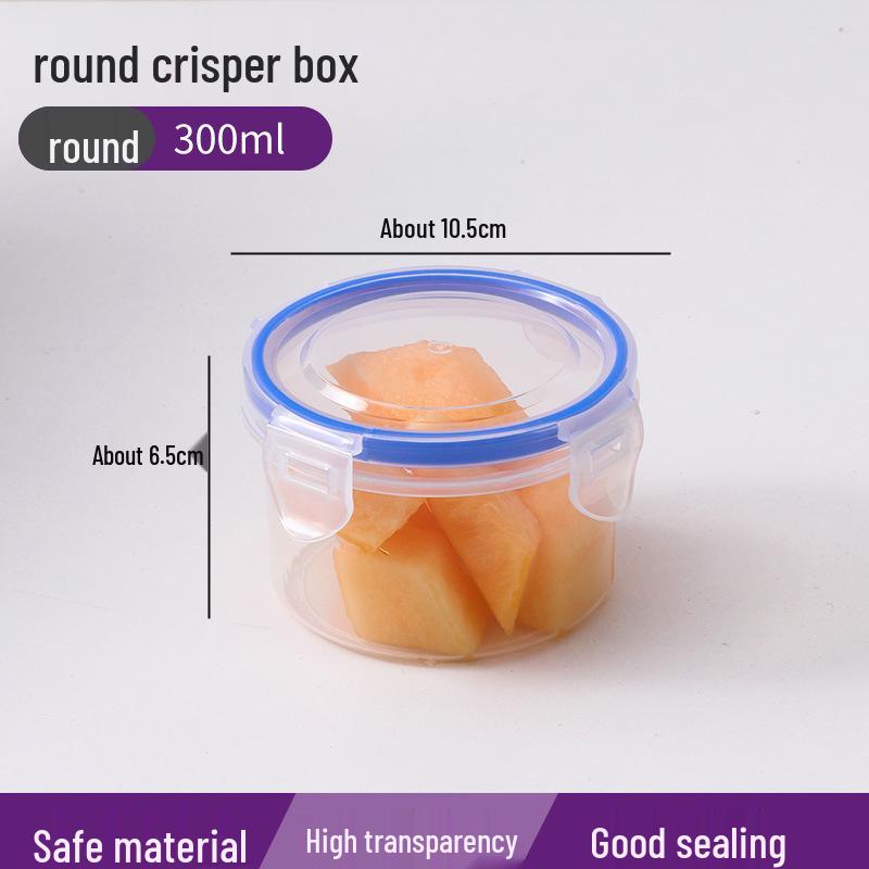 Многофункциональный герметичный пластиковый контейнер для хранения продуктов и ланч-бокс, пригодный для использования в микроволновой печи