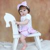 BZDOLL 60 см 3D-краска кожа мягкая силиконовая кукла реборн для малышей для девочек тканевое тело реалистичное, как настоящая принцесса живая одеваются Bebe
