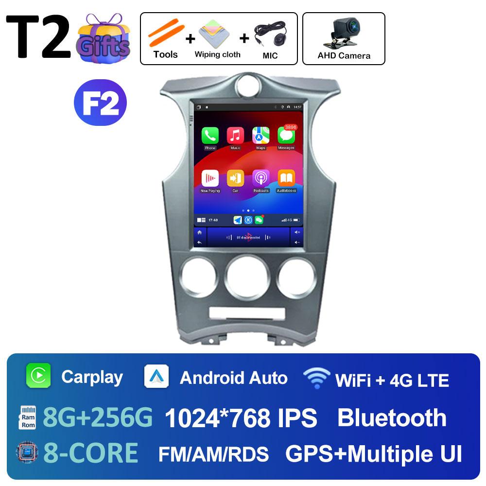GPS-навигация Android 14 для Kia Carens 2006 2007 2008 2009 2010 2011 2012 Bluetooth беспроводной Carplay автомобильный видеоплеер No 2 din