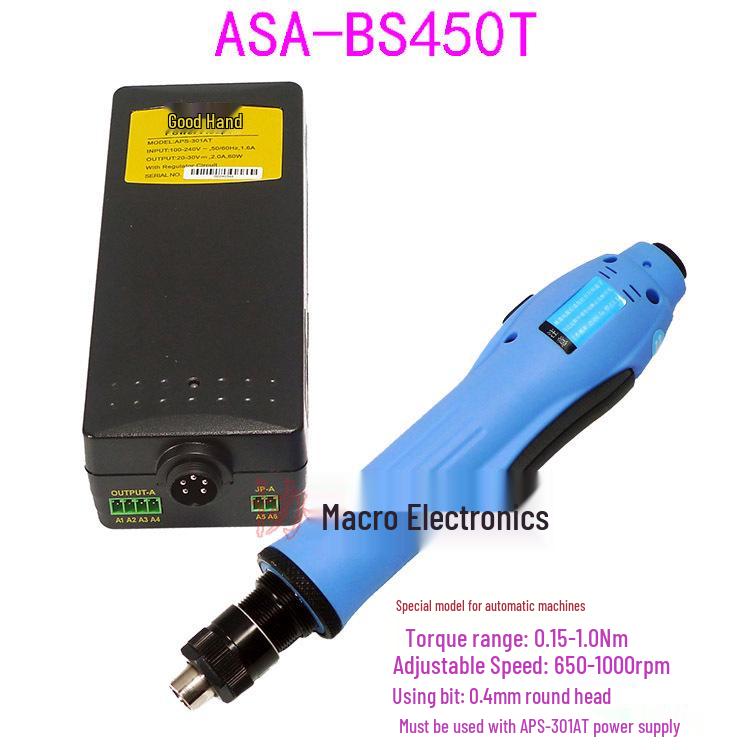 Бесщеточная электрическая отвертка серии BS: ASA-BS300T, APS301AT, BS250T, BS450T - Идеально для автоматического оборудования