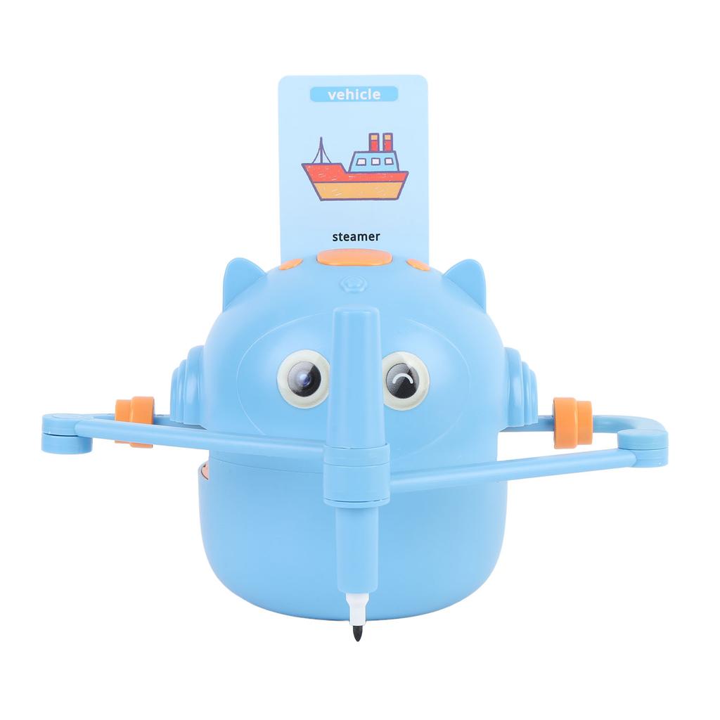 Smart Drawing Robot for Kids, Educational Interactive Painting Lrning Robot Toy, with Two Pens, 100 Lrning Word Cards, for Kids 5 6 7 8 9