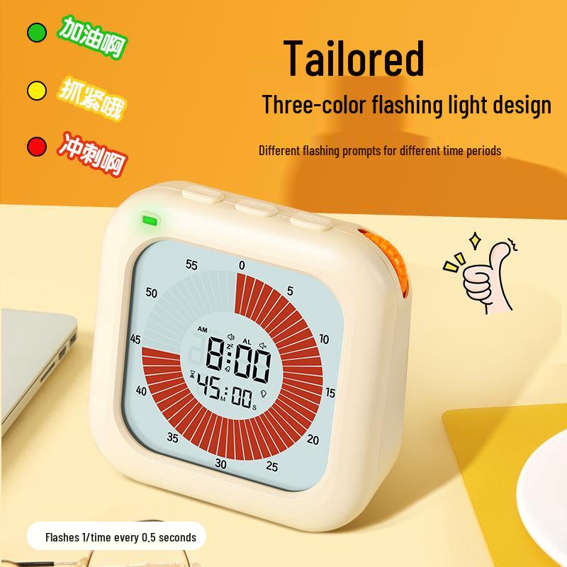 Визуальный таймер и будильник: Карточка для отслеживания самодисциплины для учеников, Кухонный и Фитнес-таймер