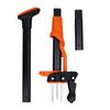Stand Up Weed Puller Tool Labor Saving 4 Claw Stand Up Weeder Hand Tool for Garden Courtyard